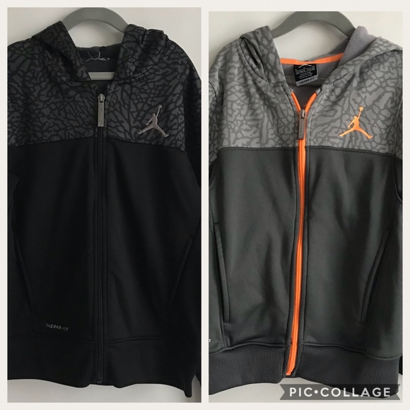 jordan zip up hoodies